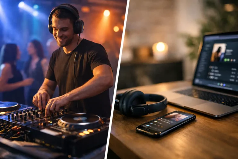 Feest DJ versus playlist: wat werkt het best?