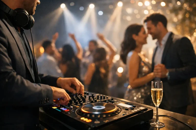 Gids voor een feest-dj boeken zonder zorgen